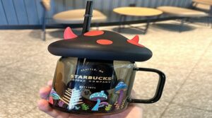 Mushroom Starbucks Cup